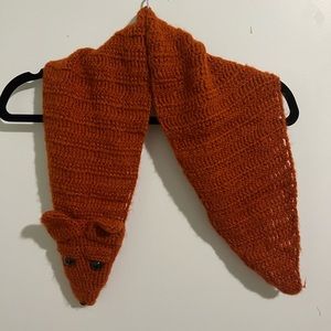 Knit Fox Scarf